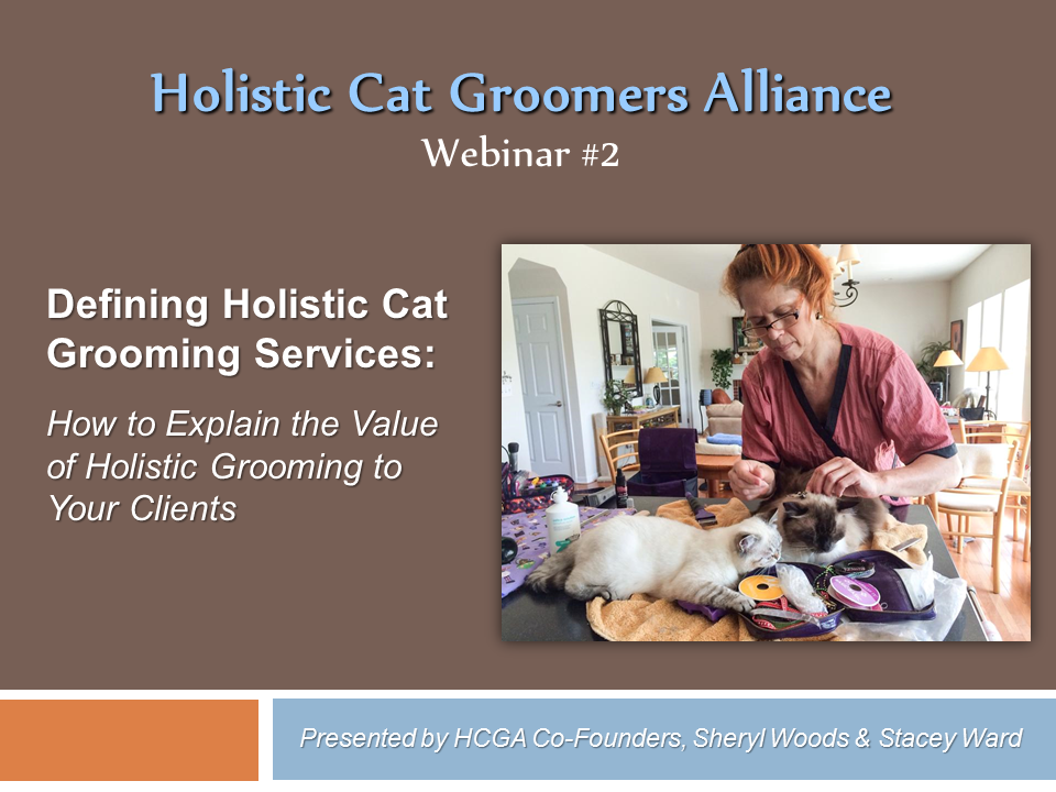 HCGA Webinar 2: Defining Holistic Cat Grooming Services